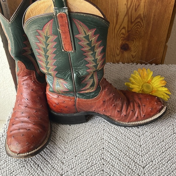 Anderson Bean Woman’sOstrich Western Boots